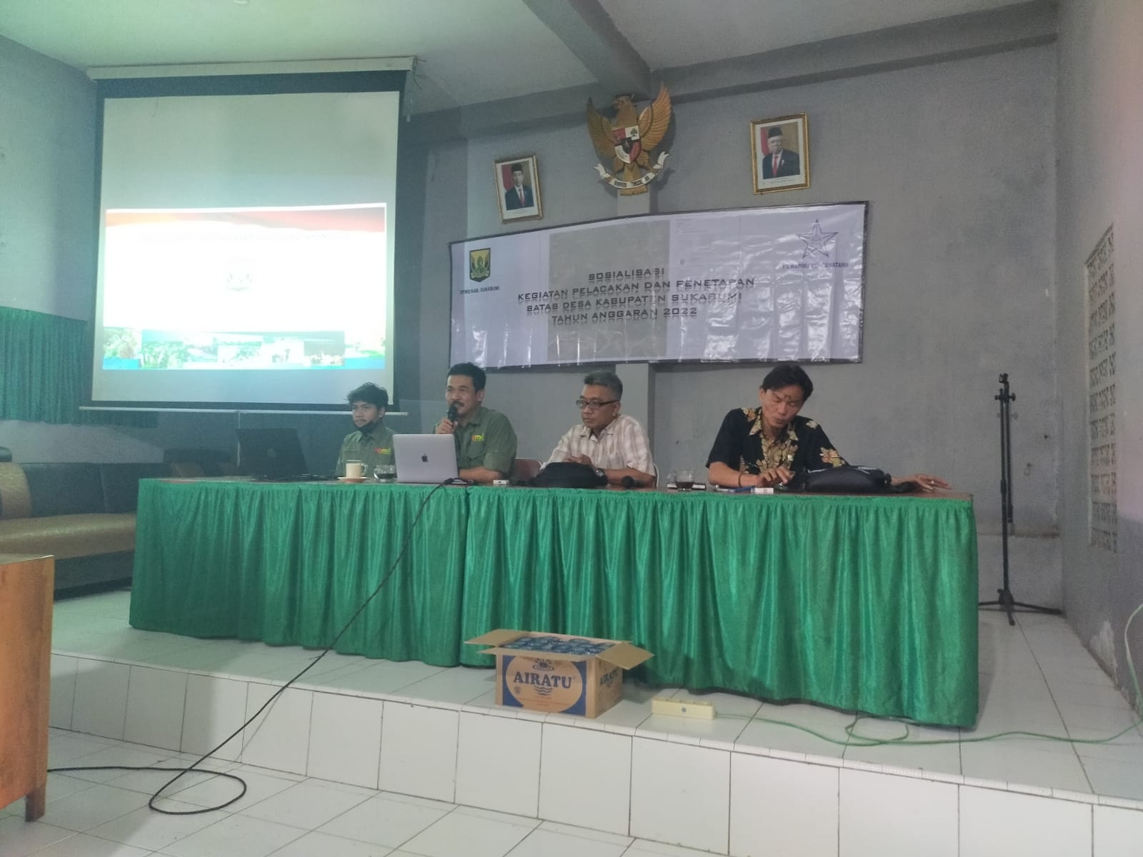 Finalisasi Draf Peraturan Bupati tentang Peta Batas Desa Kecamatan Cisolok