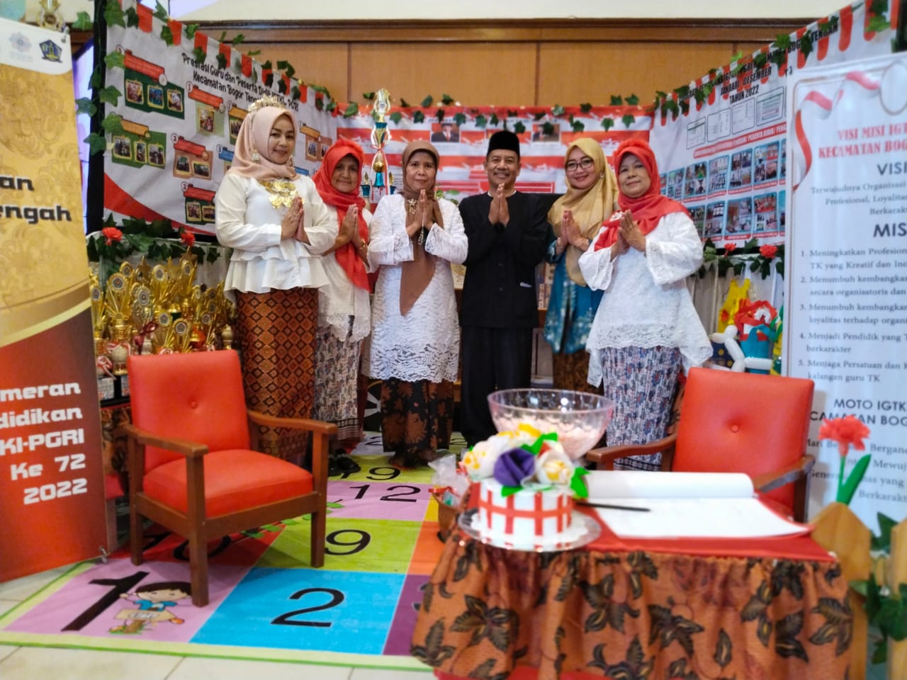 Hari Ulang Tahun Ikatan Guru Taman Kanak-kanak Indonesia - PGRI ke- 72 Tingkat Kota Bogor