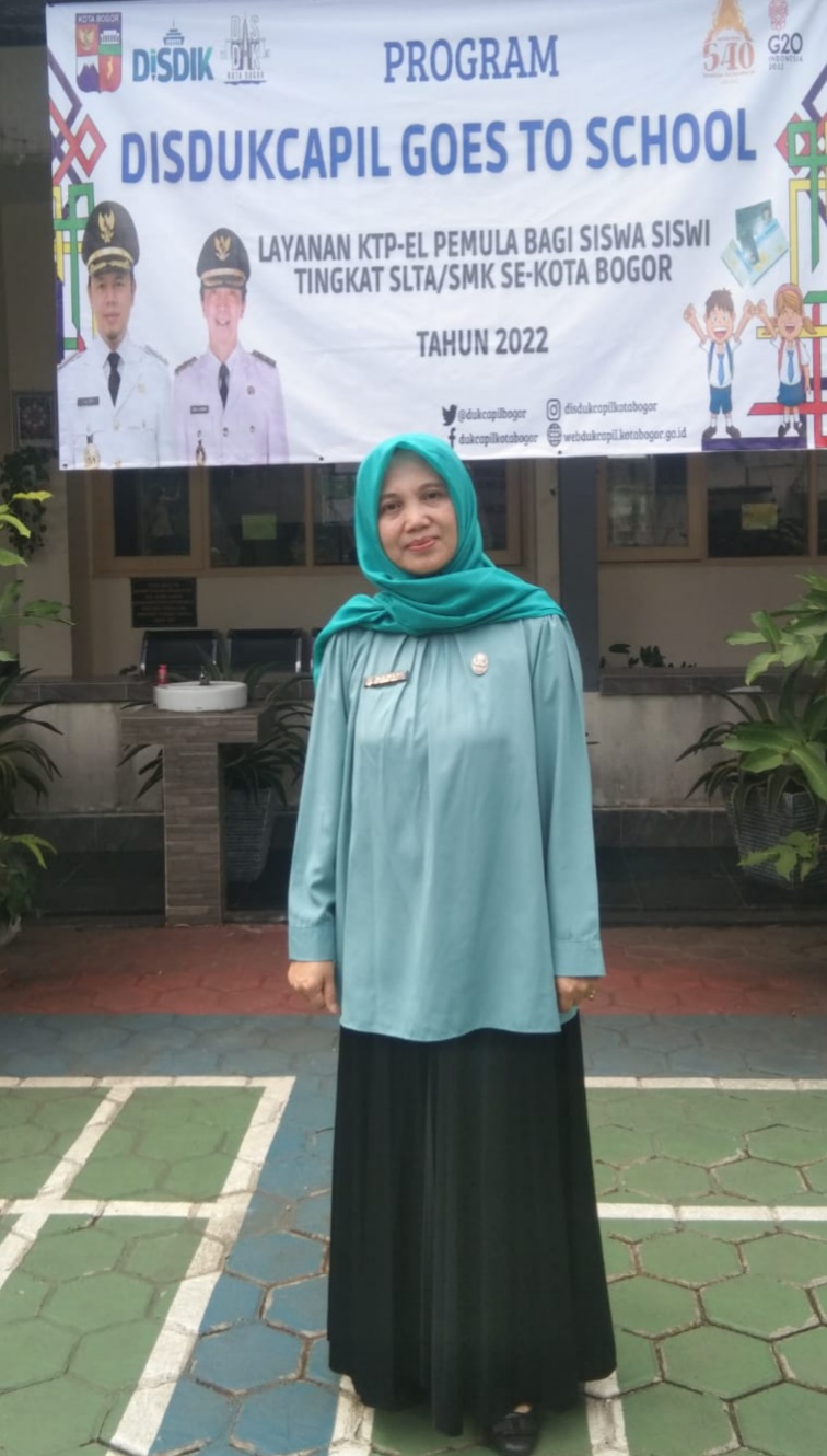 Kepsek SMAN 4 Apresiasi Disdukcapil Kota Bogor pada Program 