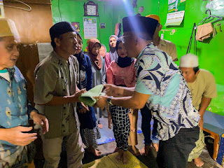 Pj Wali Kota Takziah ke Rumah Pengendara Sepeda Motor yang Tertimpa Pohon