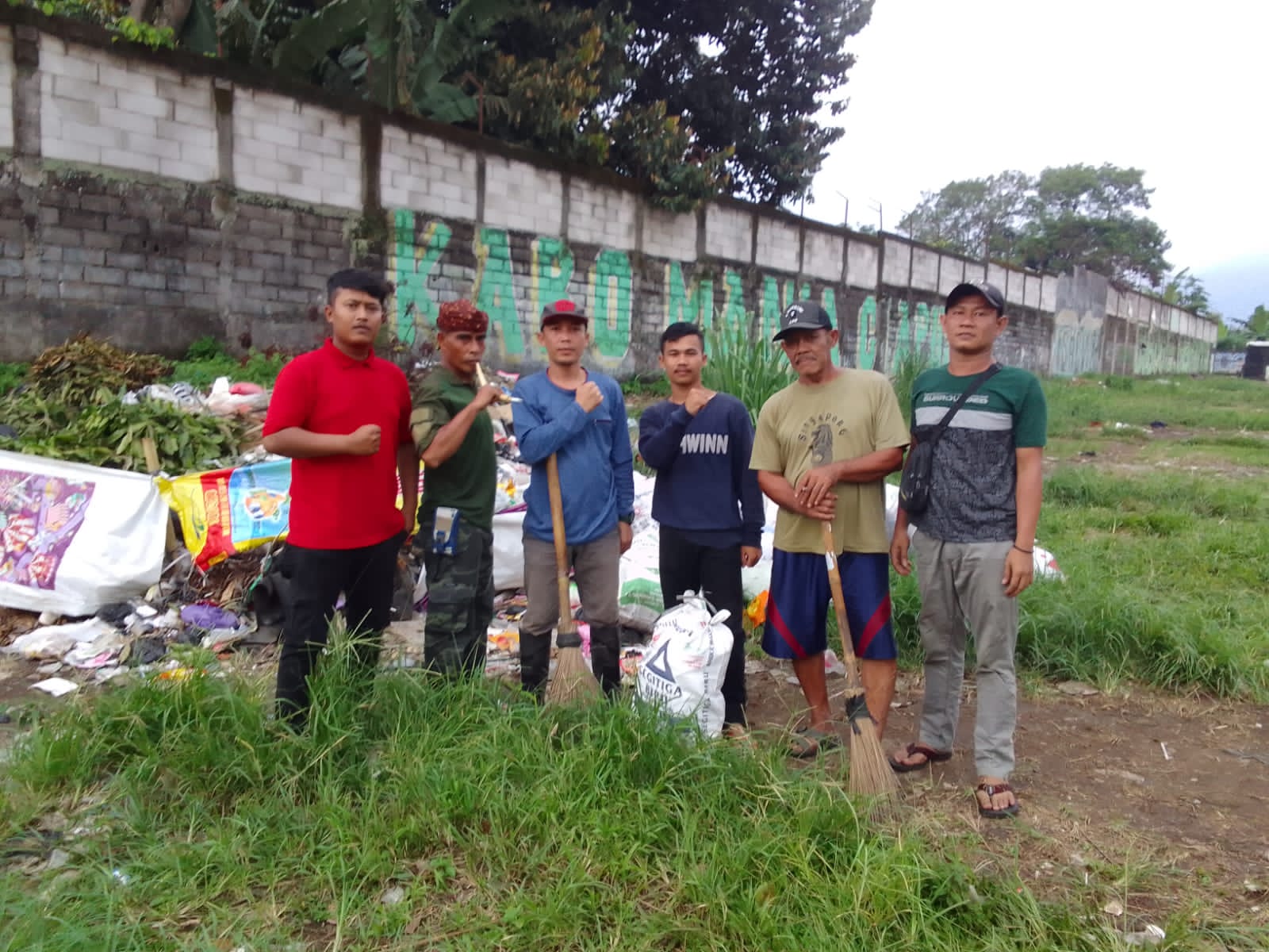 Peduli Lingkungan, BBRP Ranting Gg. Selamet Lakukan Aksi Bersih-Bersih