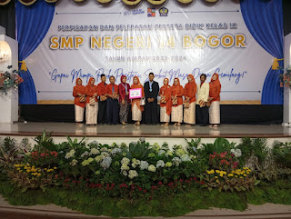 Pelepasan dan Perpisahan Siswa-Siswi Kelas IX Sekolah Menengah Pertama Negeri 14  Kota Bogor