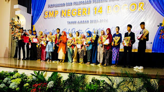Pelepasan dan Perpisahan Siswa-Siswi SMP  Negeri 14  Kota Bogor Angkatan 2023-2024