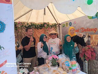 Puncak HUT Bogor ke-542, Produk UMKM Kecamatan Cibinong Ramaikan Stand Kuliner  di-Stadion Pakansari