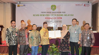 Kemendagri Dorong Percepatan Penetapan Rancangan Perda RTRW Kabupaten Tapin