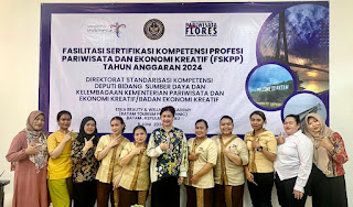 LSP Parnasa Pariwisata Flores Laksanakan Sertifikasi Kompetensi Profesi Pariwisata  