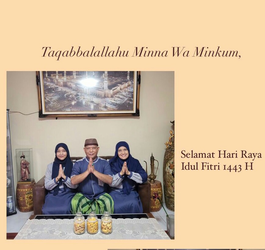 Selamat Hari Raya Idul Fitri 1443 Hijriah Mohon Maaf Lahir dan Batin