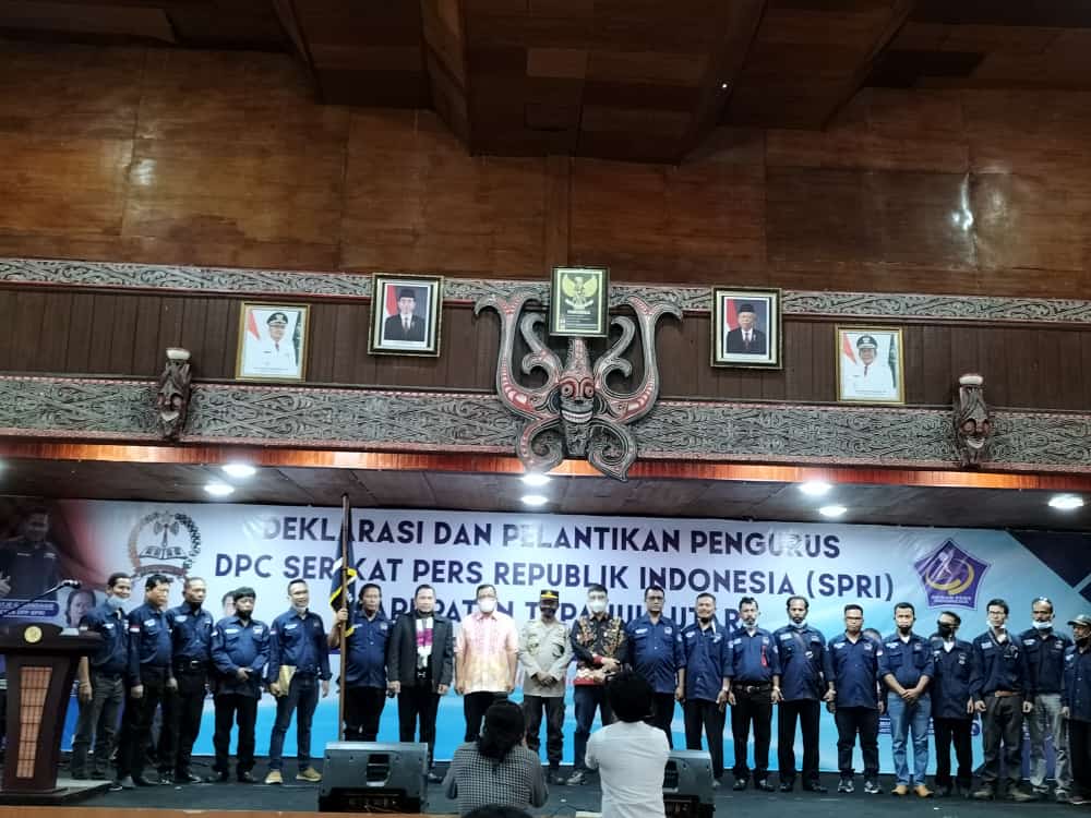 DPC SPRI Tapanuli Utara Resmi Dilantik, Bupati Beri Dukungan