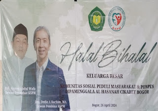 Dedie A Rachim Hadir Diacara Halalbihalal  Tahun 2024 M / 1445 H