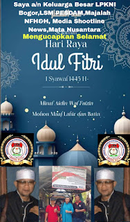 Hari Raya Idul Fitri Telah Tiba, Jika Permohonan Maaf Berkenan diungkapkan Hari Ini