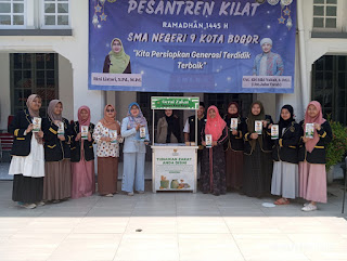 Kegiatan SANLAT SMAN 9 Kota Bogor 