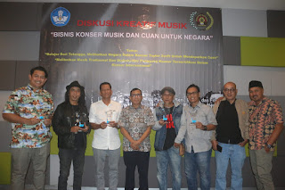 Diskusi Depmufil PWI Pusat dan Kemendikbudristek RI, Bisnis Konser Musik dan Cuan untuk Negara