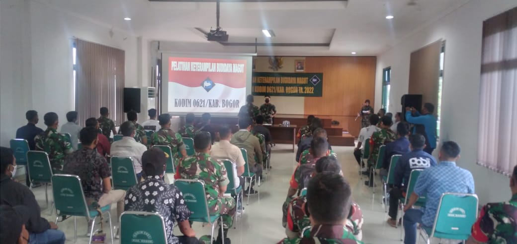 Dandim 0621/Kab.Bogor Bantu Tingkatkan Perekonomian Masyarakat di Masa Pandemi
