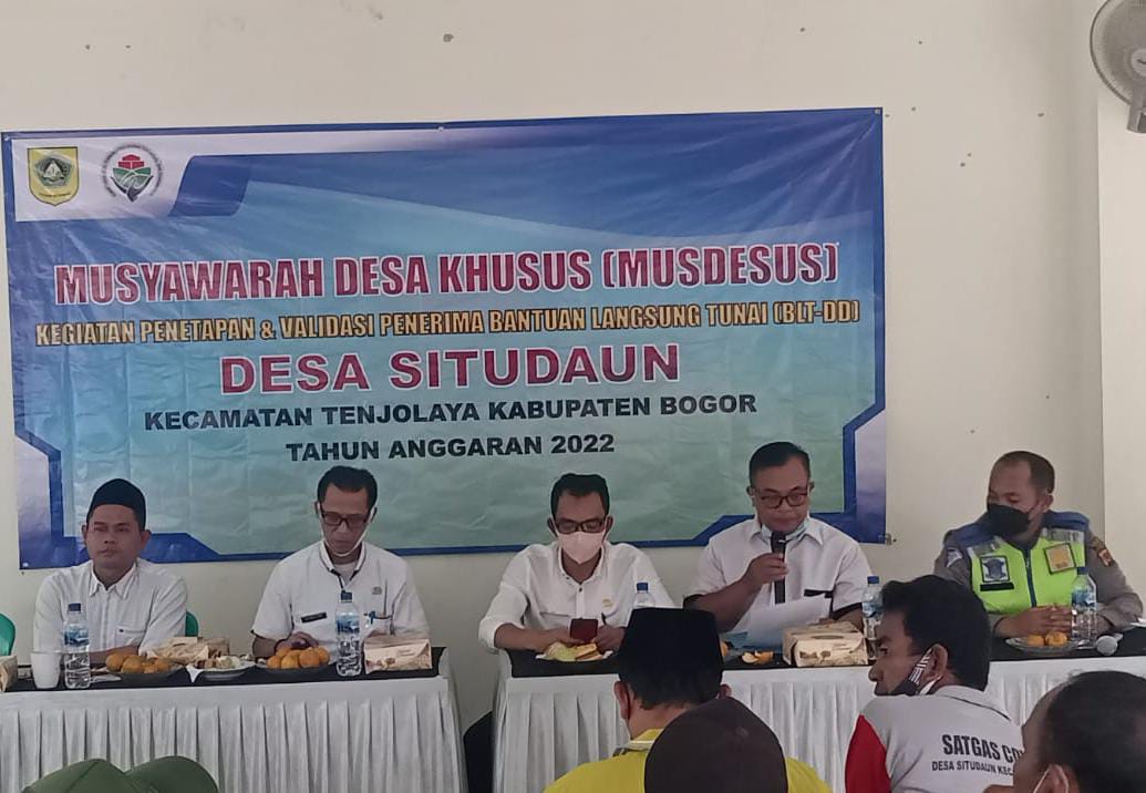 Desa Situ Daun Gelar Musdesus