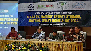 APTIKNAS Dukung Solartech Indonesia, Inalight dan SmartHome+City Indonesia 2024
