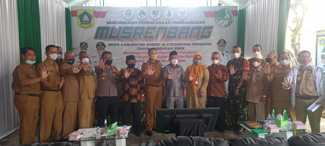 Kecamatan Dramaga Gelar Musyawarah Perencanaan Pembangunan