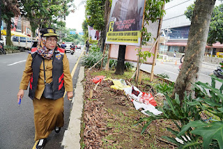 Tinjau Penyisiran dan Penertiban APK di Masa Tenang, Sekda; Besok Steril