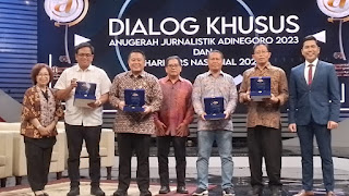 PWI UMUMKAN PEMENANG ANUGERAH JURNALISTIK ADINEGORO 2023