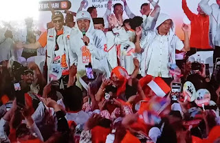 Gemerlap Orange di Kampanye Akbar PKS Brajamustika Kota Bogor