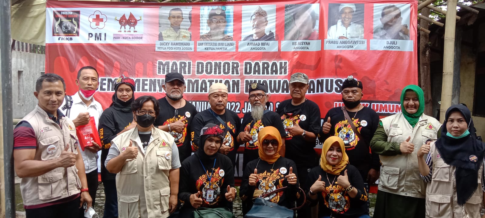 Forkind Kokolot Bogor dan PMI Gelar Donor Darah