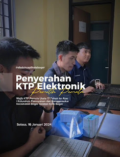 e-KTP atau KTP Elektronik Merupakan Identitas Resmi Penduduk 