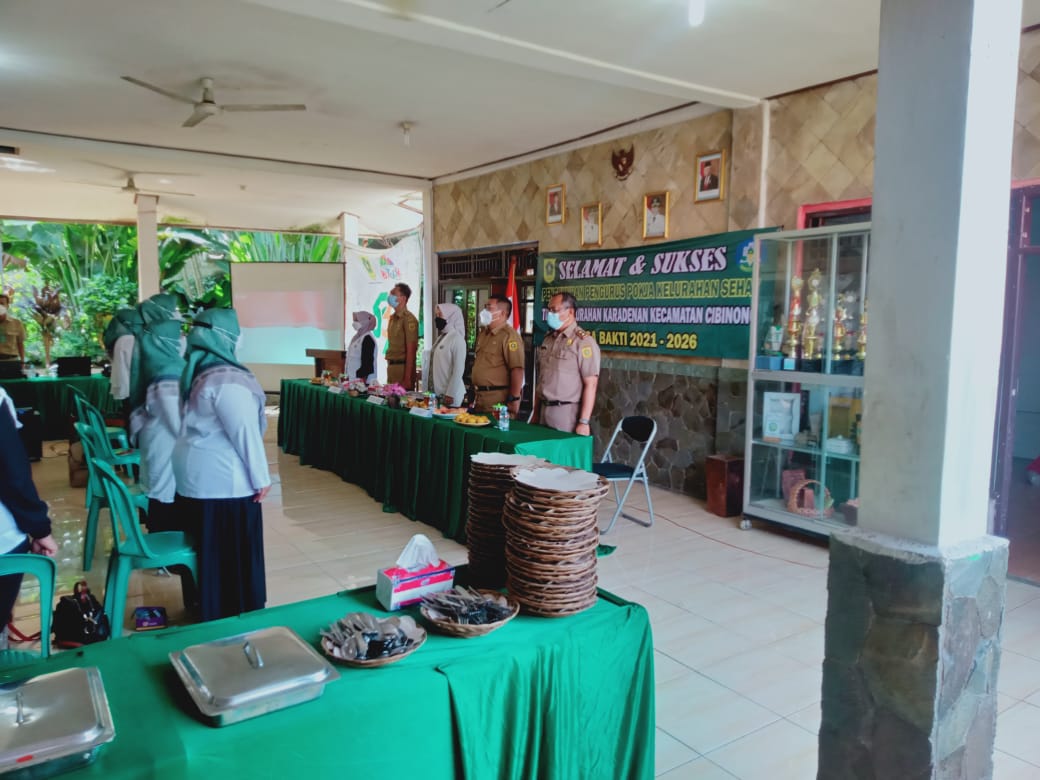 Pelantikan dan Pengukuhan Pokja di 3 Kelurahan di Kecamatan Cibinong