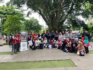 Komunitas Bogor Hibur dan Ajak Masyarakat untuk Peduli Palestina