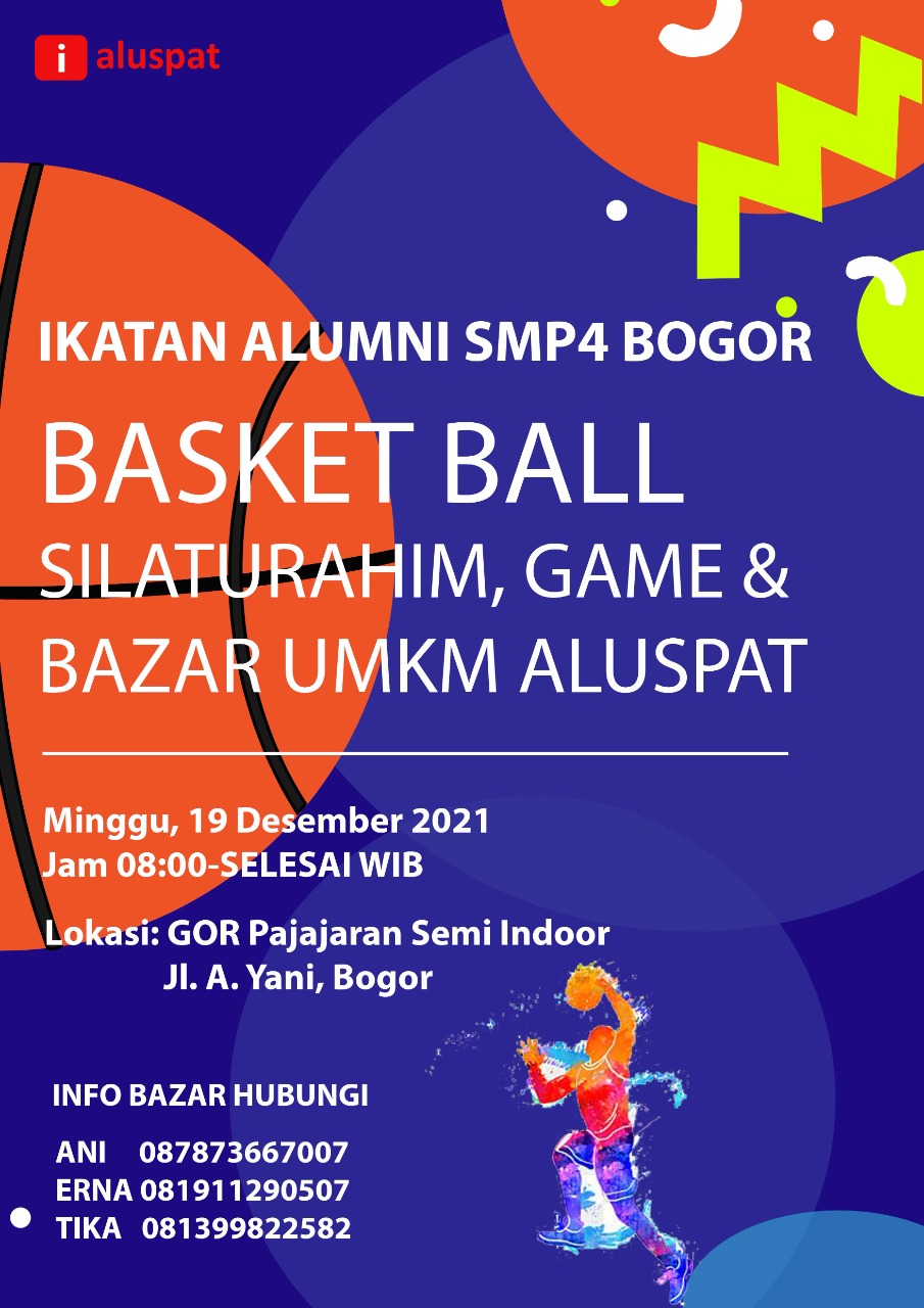 Basket Ball, Game, dan Bazzar UMKM Aluspat