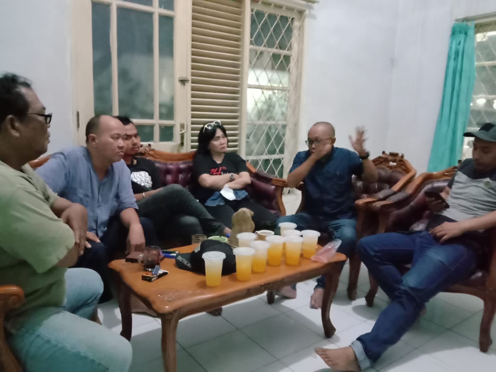 Kunjungi Sekertariat SWI Bogor Raya, Ketua DKKB Beri Motivasi