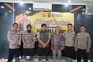 Program  Giat Jumat Curhat Polres Bogor Memberikan Ruang Curhatan Kepada Masyarakat Kabupaten Bogor 