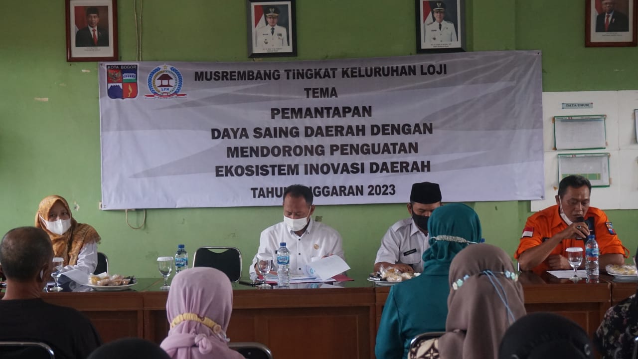 Pemerintah Kelurahan Loji Gelar Musrenbang