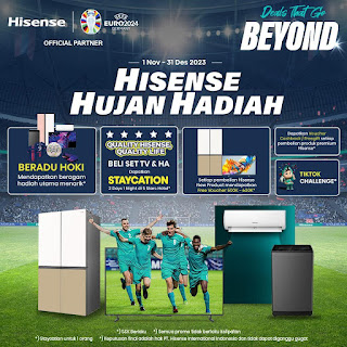 Hisense Luncurkan Program Hujan Hadiah Hingga Akhir Desember 2023