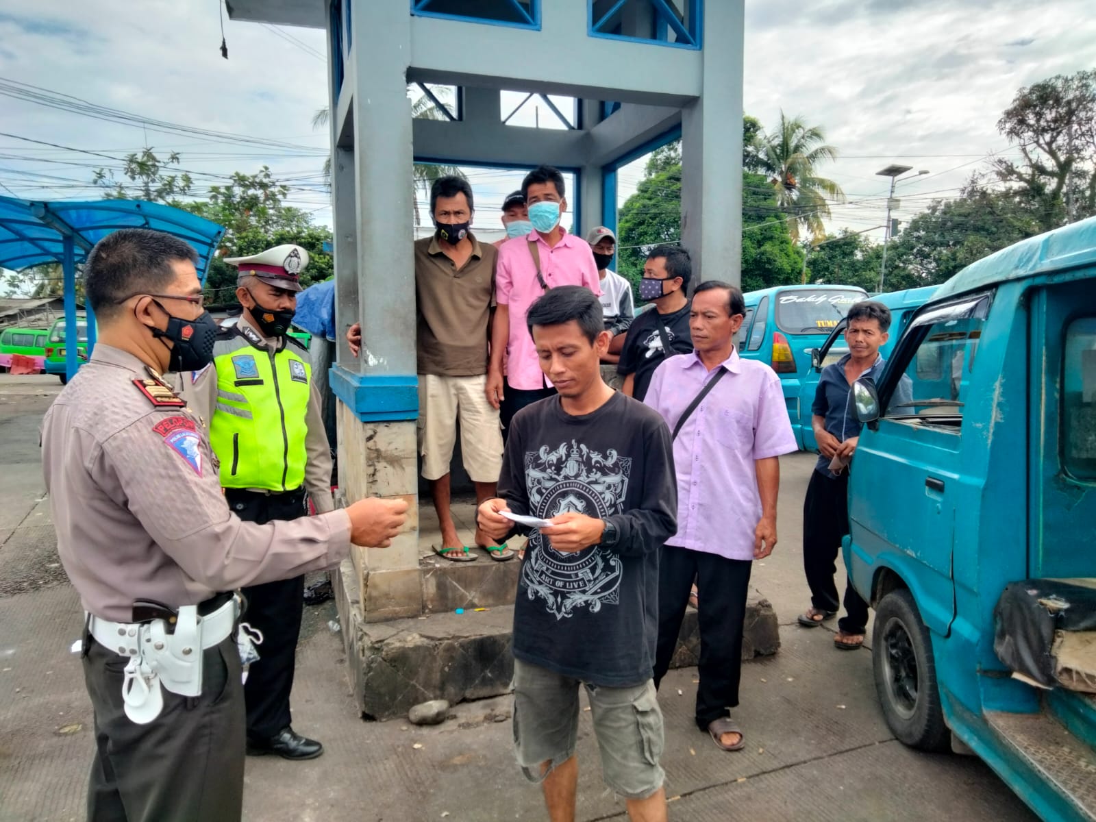 Begini Cara Satlantas Polsek Ciomas Gelar Operasi Zebra Lodaya 2021