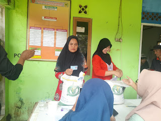 Desa Petir Kecamatan Dramaga Kembali Saluran Beras Bantuan Pemerintah    