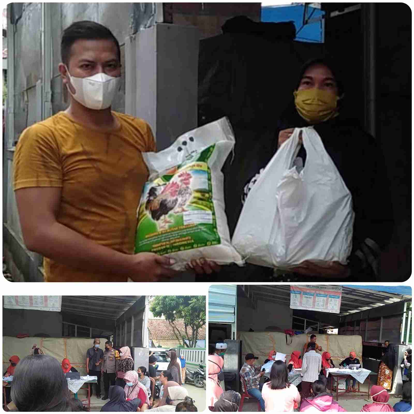 Penyaluran BPNT di Agen Janwar Arifin Berlajalan dengan Kondusif