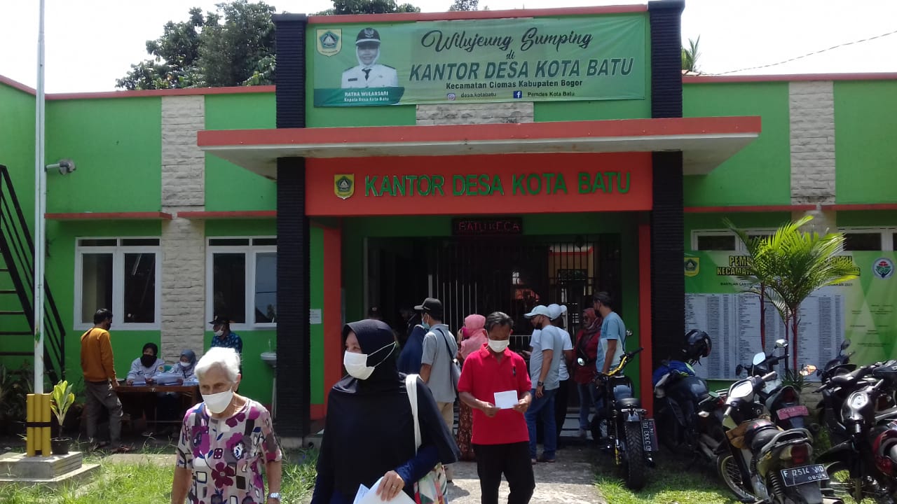 Giat Vaksinasi Massal, Pemdes Kota Batu Kejar Capaian Target