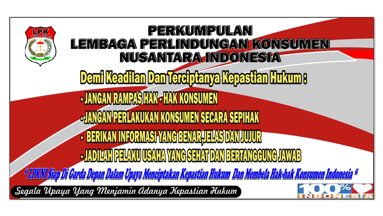LPKNI Buahkan Hasil, Bela Hak Konsumen