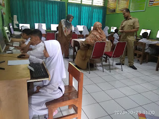 Kegiatan ANBK di-SDN Sindang Barang 3