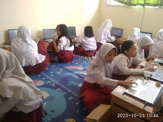 Pelaksanaan ANBK SDN Sindang Barang 2