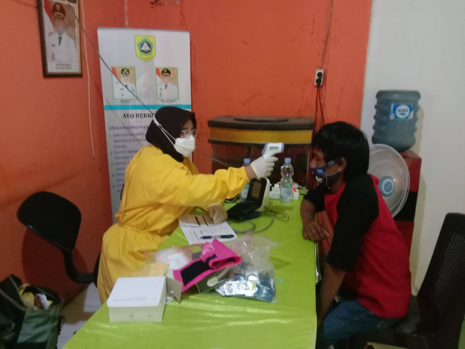 Gencar Adakan Vaksinasi, Pemdes Tajur Halang Inginkan Terbaik Bagi Warganya