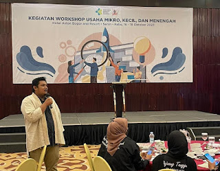 Dosen Sains Komunikasi Unida Dorong Penyintas TBC untuk Bangun Usaha Ekraf