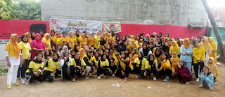 Senam Sehat Bersama HWK Kecamatan Bogor Utara