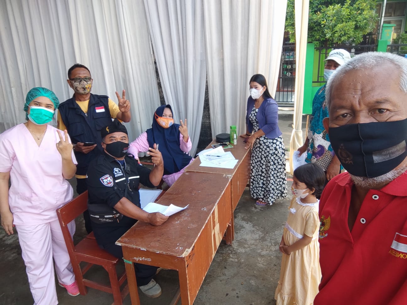 Kembali, Kelurahan Ranggamekar Adakan Mobile Vaksinasi Covid-19