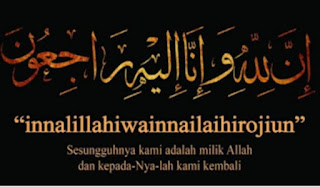 Innalillahi Wa'innaillaihi Roji'uun,  Turut Berduka Cita Atas Berpulangnya ke Rahmatullah Bapak R. Eddi Sumantri bin R. Moch Achmad