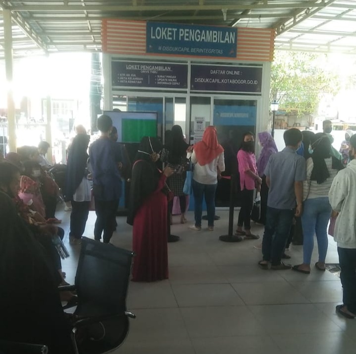 Disdukcapil Kota Bogor Hadirikan Drive Thru