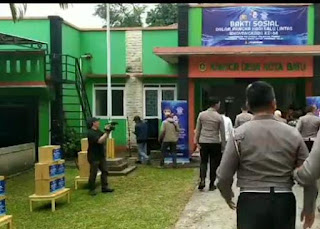 Peringati Hari Ulang Tahun Korlantas ke-68 Bagikan Sembako