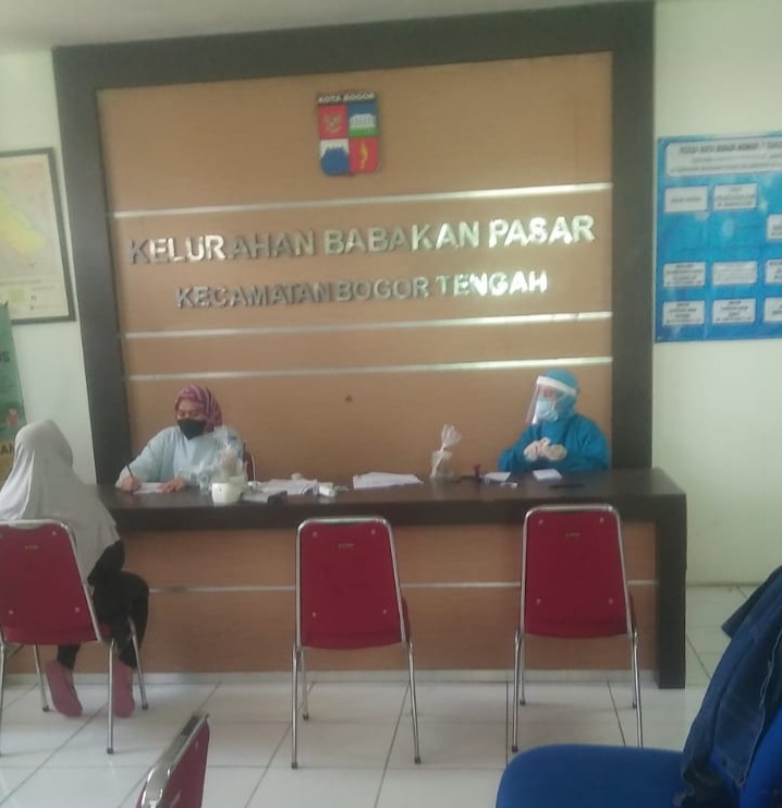 Kelurahan Babakan Pasar Gelar Vaksinasi Bagi Warganya