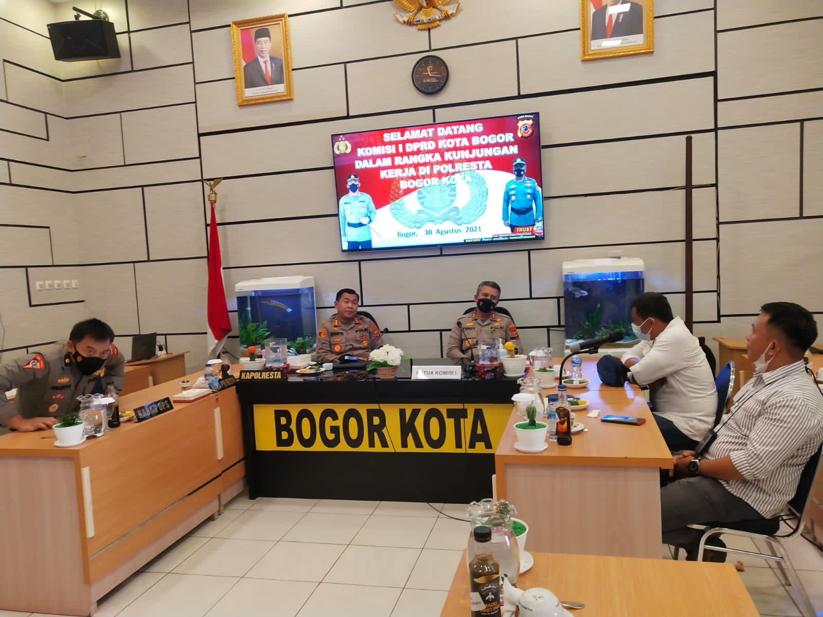 Kapolresta Izinkan PWI Kota Bogor Gelar Konfercab di Aula Mapolresta