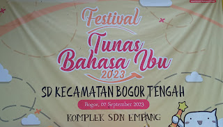 SDN Empang Kota Bogor Jadi Tuan Rumah  Festival Tunas Bahasa Ibu 2023