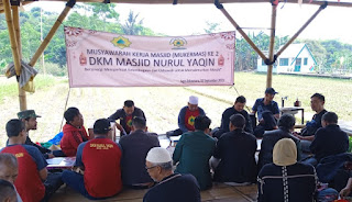 DKM Masjid Nurul Yaqin Kp. Seremped Menggelar Musyawarah Kerja Masjid (Mukermas)  Periode 2020-2025